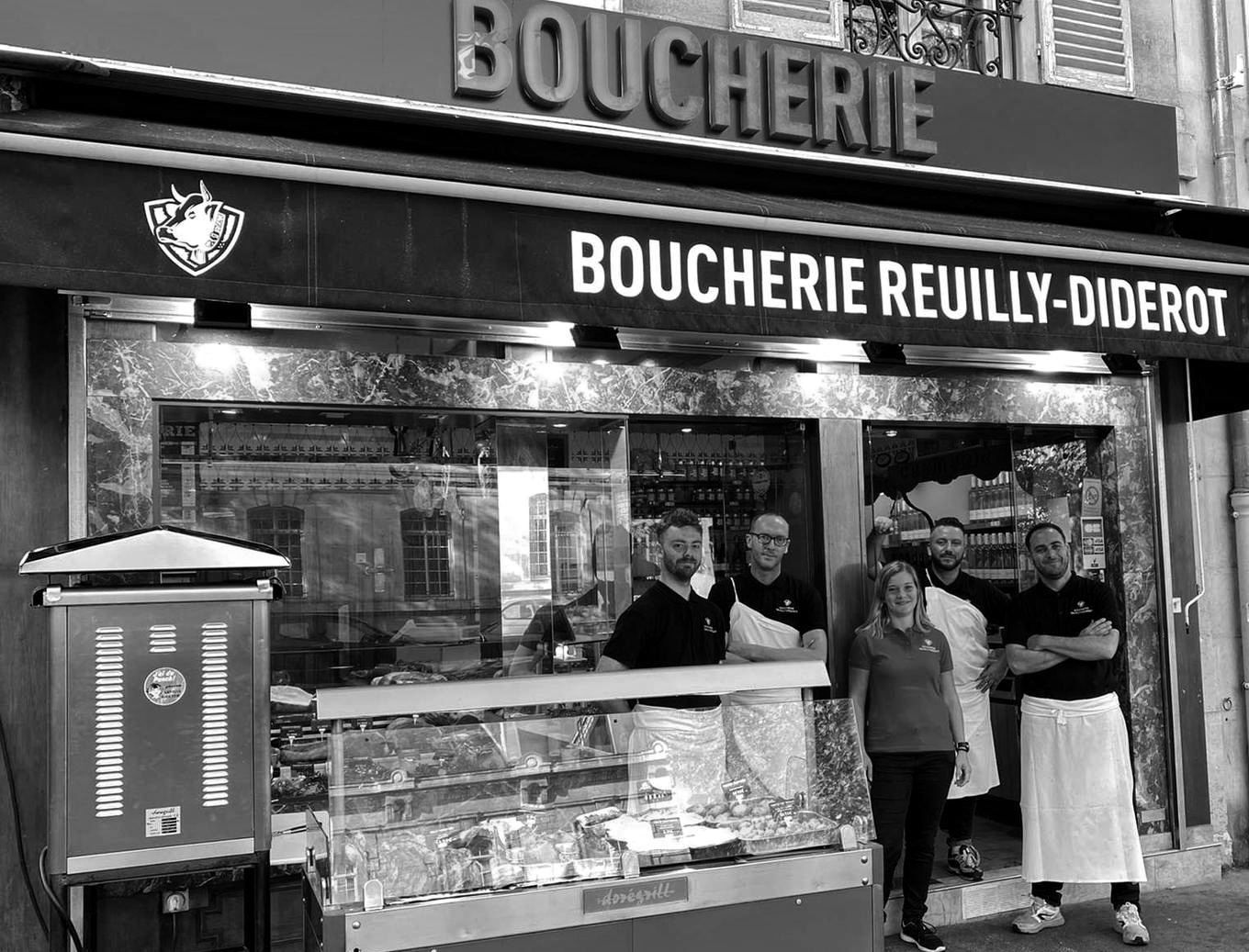 Boucherie Paris 12, Meilleure Boucherie Paris, Viande Qualité, Race Parthenaise, Boucherie de Quartier, Paris 12eme Arrondissement, Traiteur, Plats à emporter, Rotisserie, Fromages, Saucisses.